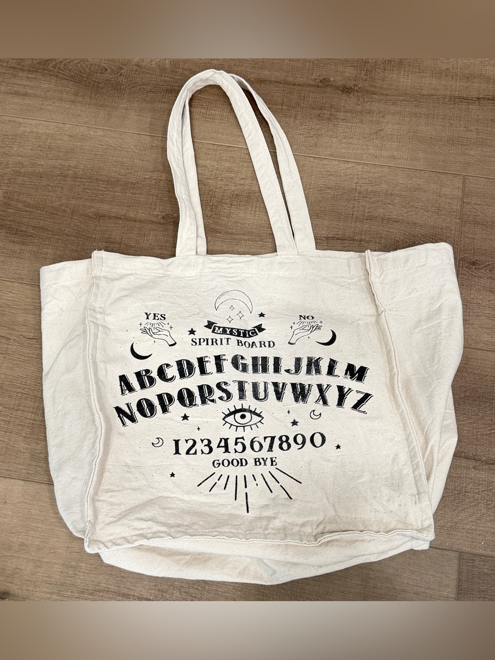 Ouija Mystic Spirit‎ Board Ghost Unit Hunt Game Style Canvas Tote Bag Dividers